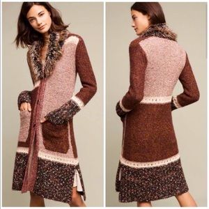 Anthropologie Angel of the North cardigan